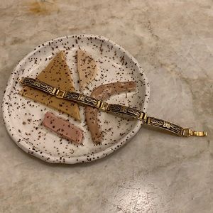 Vintage etched bracelet